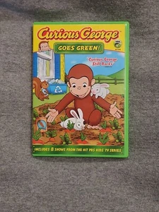 EUC Curious George CURIOUS GEORGE-GOES GREEN - Picture 1 of 7