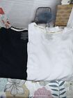  Lucky Brand Womens Long Sleeve Tee Shirt Black And Whit 2 Pcssmallas Shown