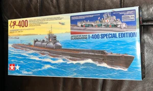 Submarine I-400 Plastic Model Kit, 1/350 Tamiya Japanese Navy Includes Torpedos - Picture 1 of 5