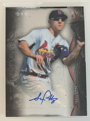 2014 Bowman Sterling Prospect Auto Stephen Piscotty #BSPA-SP Cardinals - Image 1 of 2