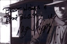 Leon Rippy Signed 4x6 Photo Actor Quantum Leap Deadwood Young Guns Saving Grace