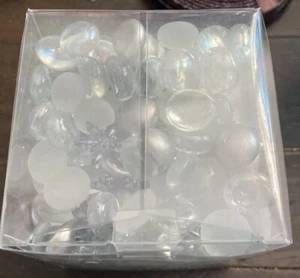 Pier 1 One Imports Silver Décor Gem Mix Table Scatter - Picture 1 of 5