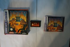 Doom II 2 Nintendo Game Boy Advance Gba Box PAL Manual 2002 EUR Genuine Clean