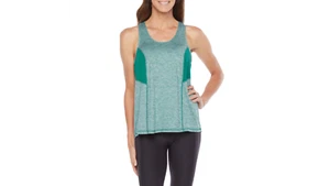 Xersion Women's Sz. SMALL storm  Racerback Athletic Performance Tank Top NWT - Picture 1 of 3