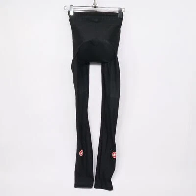 Bicicleta negra acolchada gamuza para mujer Castelli Sleeker ajustada media ajustada  Foto 1 de 3