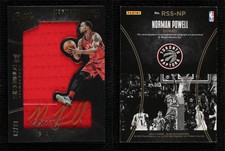 2015-16 Panini Black Gold Sizeable Signatures /99 Norman Powell Rookie Auto RC