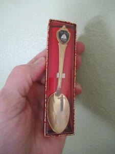 San Diego CA goldfarbener Souvenir-Löffel neu im Karton KOSTENLOSER VERSAND - Bild 1 von 3