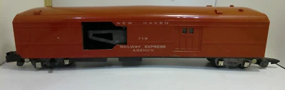 Vintage American Flyer #718R New Haven R.EA. Baggage Car w/Transition Coupler - Image 1 of 4