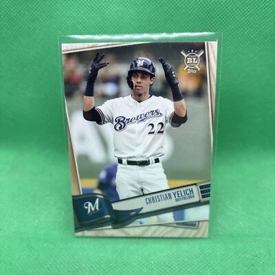 Christian Yelich 2019 Topps Big League Baseball  #300  Milwaukee Brewers - Image 1 of 2