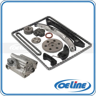 Timing Chain Kit Oil Pump Set For 03-06 Mazda 3 6 2.3L DOHC - Image 1 of 4