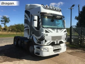 Roof Bar + LEDs + Jumbo Spot + Clear Beacon For MAN TGA LX Cab Truck Stainless - Picture 1 of 9