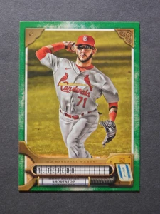 2022 Topps GQ Green Foil - Anderson Tejeda - #127 - Picture 1 of 2