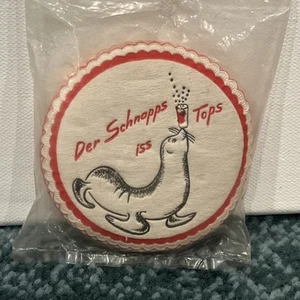 Vintage Pakay Party Papers-Paper Drink Sottobicchieri Set di 12- Der Schnapps Iss Tops - Foto 1 di 2