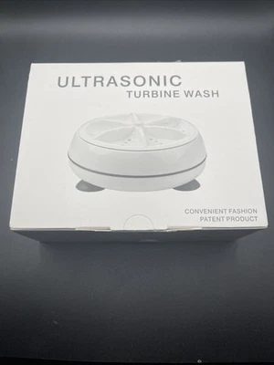Мини стиральная машина 3 в 1 портативная вращающаяся ультразвуковая турбина стиральная машина USB - Изображение 1 из 2