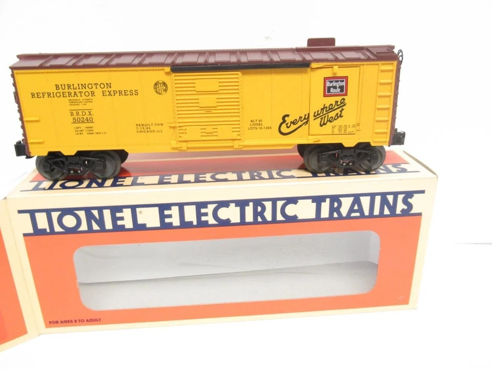 LIONEL LTD PROD. - 52067- 1995 LOTS BURLINGTON ICE CAR- 0/027-   NEW-B19 - Image 1 of 1