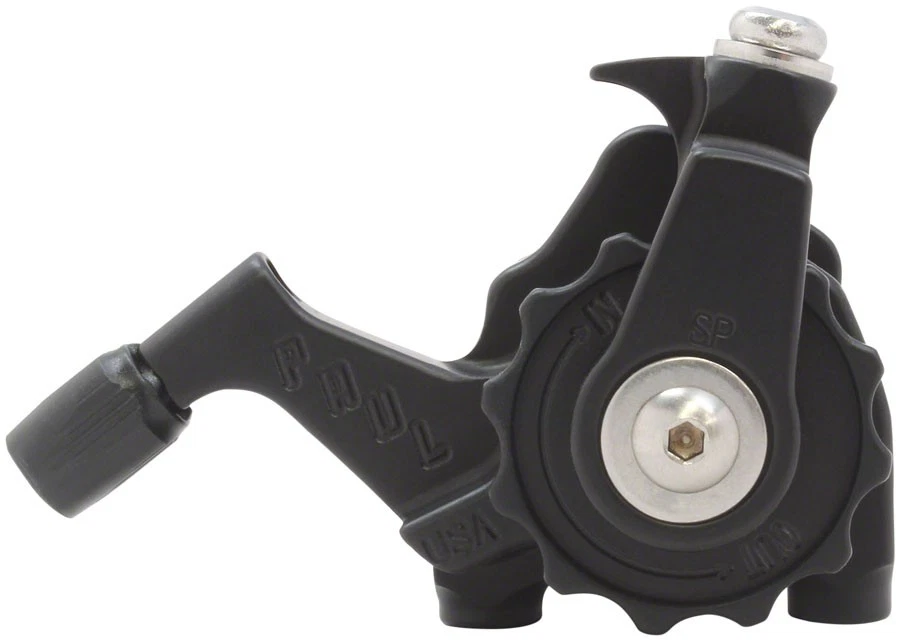 Paul Flat Mount Disc Brake Caliper - Short Pull, Machined Aluminum