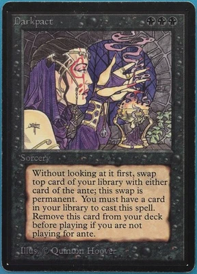 Darkpact Beta PLD (Reserved List Rare MTG Magic Card) (447301) ABUGames - Image 1 of 2