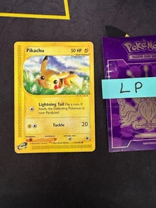 Juego de cartas coleccionables Pokémon Pikachu 124/165 Expedición Base Set 2002 237 💎LP💎 - Imagen 1 de 6