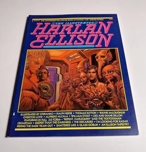 1978 The Illustrated Harlan Ellison Baronet Paperback Science Fiction & Fantasy - Picture 1 of 6