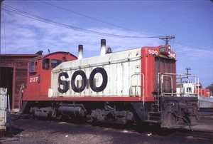 Soo Line EMD SW1200 Kodachrome Original Kodak Slide - Picture 1 of 1