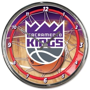 Sacramento Kings Chrome Clock - NBA - Picture 1 of 2