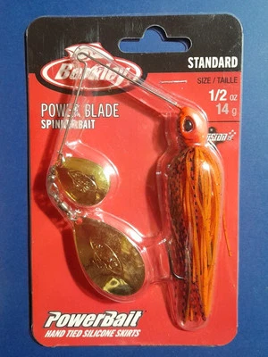 Berkley Powerbait Spinnerbait Power Blade 1/2 oz. Hojas Colorado/Indiana Foto 1 de 2