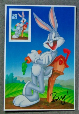 USA Stamp .. 1996 .. Bugs Bunny .. Single .. Looney Tunes .. Unused - Image 1 of 2