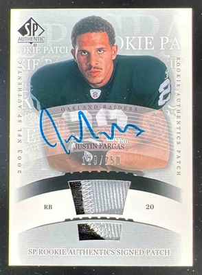 2003 SP Authentic #246 Justin Fargas RC Auto /250 - Image 1 of 2