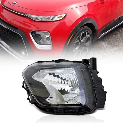 Headlamps For 2020 2021 2022 Kia Soul GT S EX LX Halogen Headlight Driver Left - Imagem 1 de 4