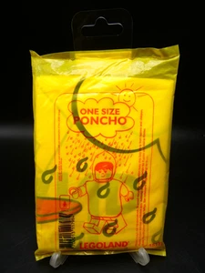 Lego Land Poncho Rain Coat Children One Size Sealed 2009 Yellow Collectible! - Picture 1 of 4