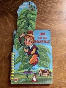 Vintage Childrens Book Jack and the Beanstalk 1963 Harvey House Inc W/Beanstalk - Picture 1 of 9