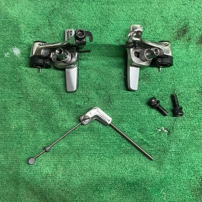 Single Shimano BR-R550 Silver Cantilever Brake Retro Road Touring Bike - Image 1 of 2