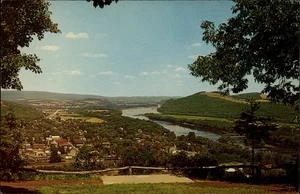 Shikellamy State Park , Scenic View Pennsylvania PA Postcard - Picture 1 of 2