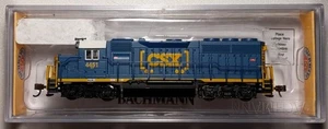 Bachmann 63560 N Scale CSX GP40 Diesel Locomotive #4451 (HTM) - Picture 1 of 5