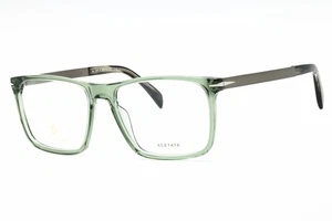 DAVID BECKHAM DB 1094 R2Z Eyeglasses Green Ruthenium Frame 57mm - Picture 1 of 4
