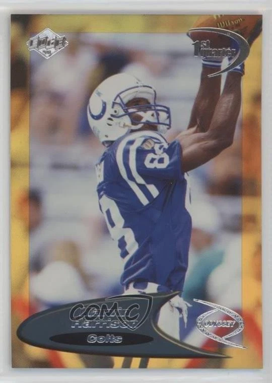 1998 Odyssey Level 2 HoloGold Missing Serial Number Marvin Harrison #63H HOF - Image 1 of 2
