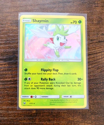 Shaymin 7/73 Shining Legends Holo LP+ - Image 1 of 2
