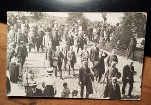 Studenten in Couleur bei Umzug ? Parade - München 1911 - Karte / Studentika - Bild 1 von 2