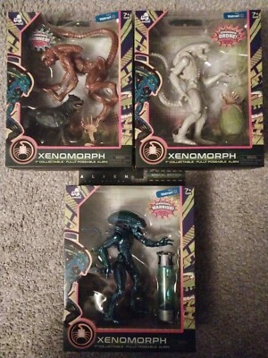 Lanard Aliens 2022 Xenomorph Warrior, Drone & Runner LOTE de 3 Juego Nuevo en Caja. Foto 1 de 4