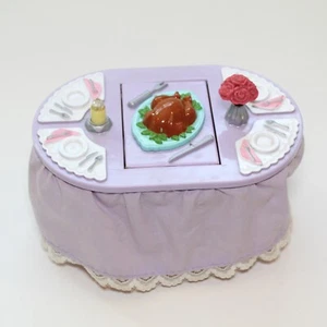 Fisher Price Loving Family 2001 musikalische Lichter Geburtstag Weihnachten Tisch - Bild 1 von 6