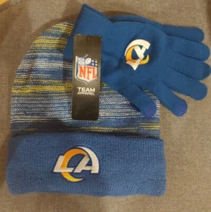 LOS ANGELES /Rams Beanie And Gloves Set - Picture 1 of 5