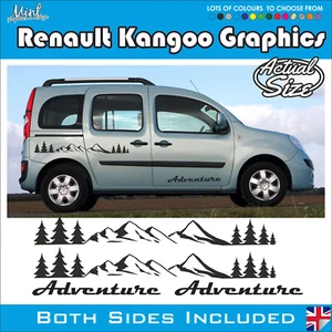 Calcomanías adhesivas autocaravana Renault Kangoo microcámper gráficos furgoneta envío y devolución gratuitos 023 - Imagen 1 de 4