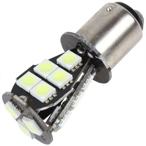 2X White CANBUS 1157 BAY15D 21 LED 5050 SMD P21/5W Brake Tail Light Bulb DC 12V - Picture 1 of 8