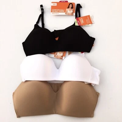 华纳文胸无钢圈轮廓平滑柔软幸福元素 T 恤文胸 2003 — 第 1/4 张图片