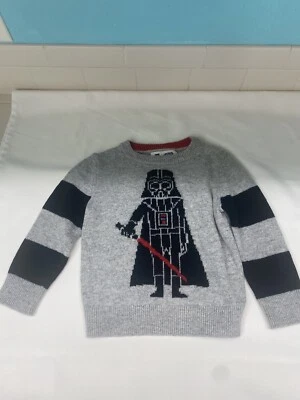 Suéter GAP Star Wars Darth Vader Talla 2T ¡Lindo! Foto 1 de 4