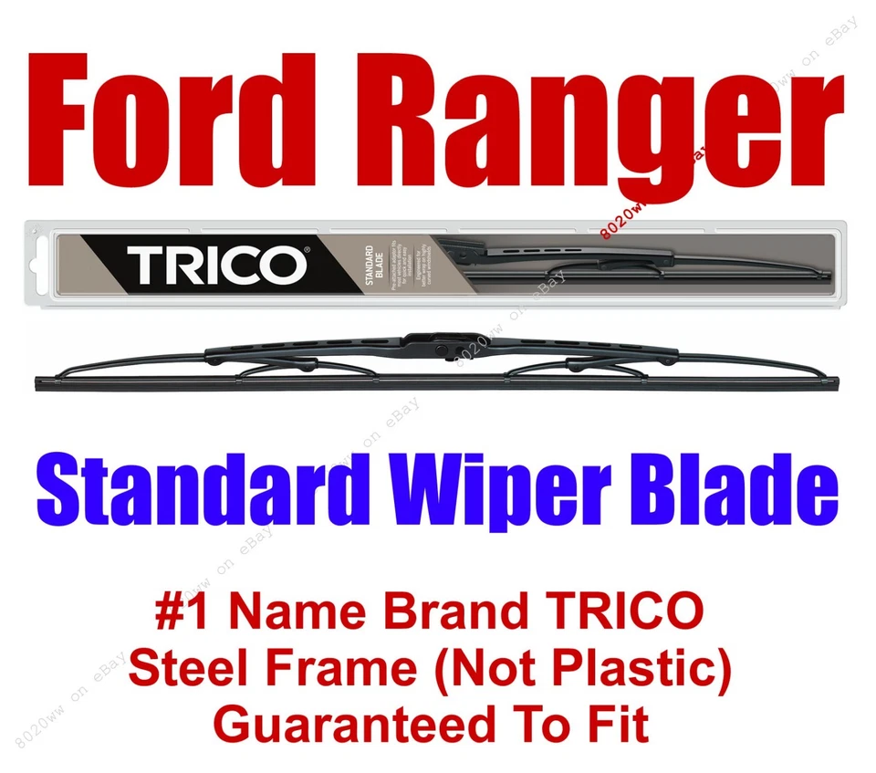 Escobilla limpiaparabrisas estándar Ford Ranger 1983-2011 con marco de acero (cantidad 1) - 30180 Foto 1 de 1