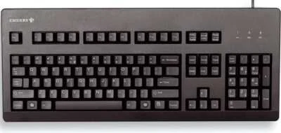 Cherry G80-3000LPCDE-2 Keyboard USB/ PS2 schwarz - Bild 1 von 4