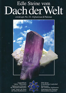  Mineralien Extra Lapis 24 Edle Steine vom DACH der WELT - Afghanistan - TOP !!