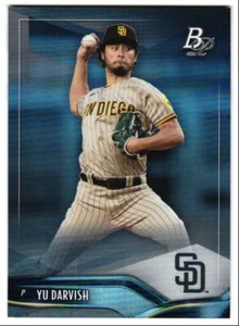 2021 Bowman Platinum Foil Yu Darvish San Diego Padres #42 - Picture 1 of 2