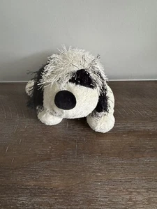 Ganz Webkinz Black & White Cheeky Dog Plush HM192 Stuffed Animal Toy 8" No Code - Picture 1 of 5